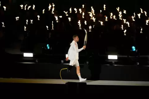 Paralympics Paris 2024 - Markus Rehm bei der Eröffnungsfeier