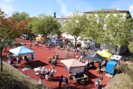 Beim Kinderspieltag präsentieren sich die Vereine der Stadt. 