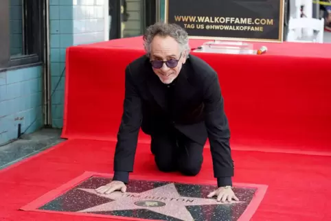 Tim Burton bekommt Stern auf Walk of Fame