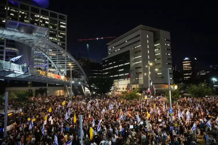 Nahostkonflikt - Protest in Tel Aviv