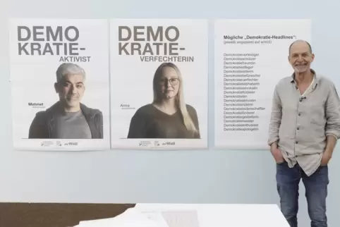 Der Fotograf Thomas Brenner will der Demokratie ein Gesicht geben. 