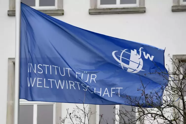 Wehende Institutsflagge