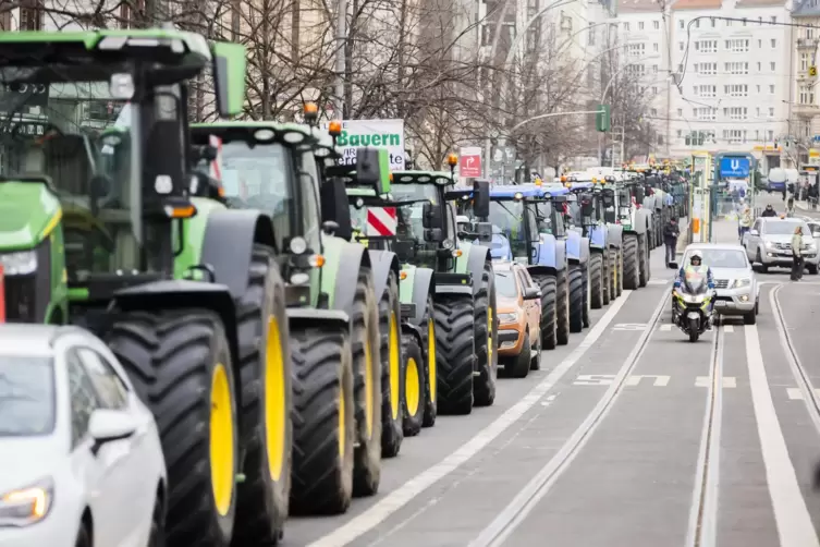 Der europaweite Protest der Landwirte (hier im Januar in Berlin) hat die Politik aufgeschreckt.