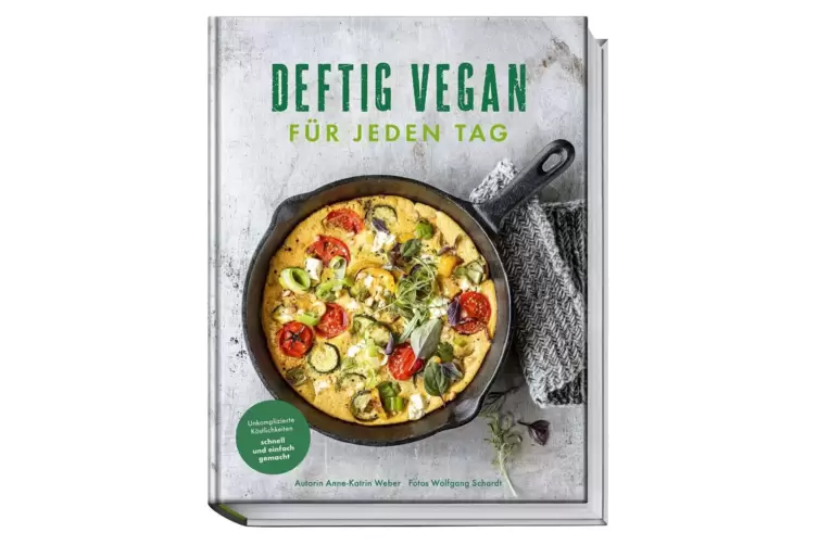 Buchcover «Deftig vegan für jeden Tag»