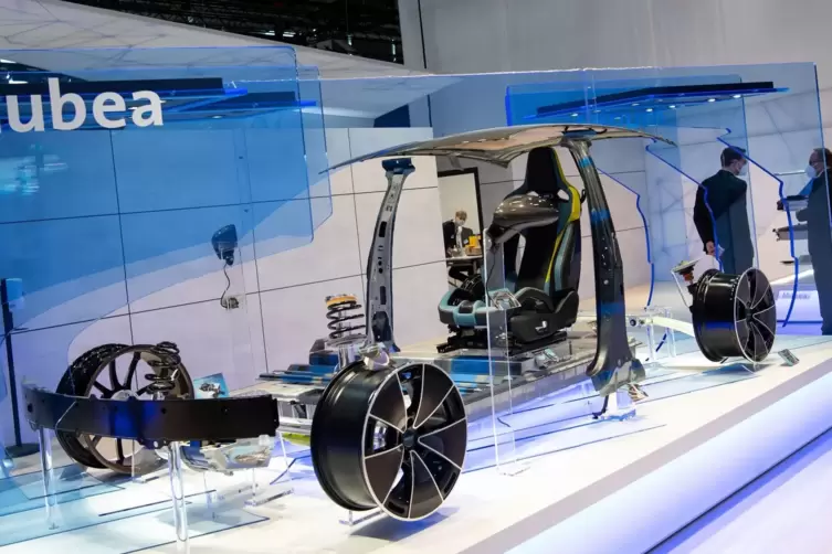 Mubea-Messestand auf IAA Mobility