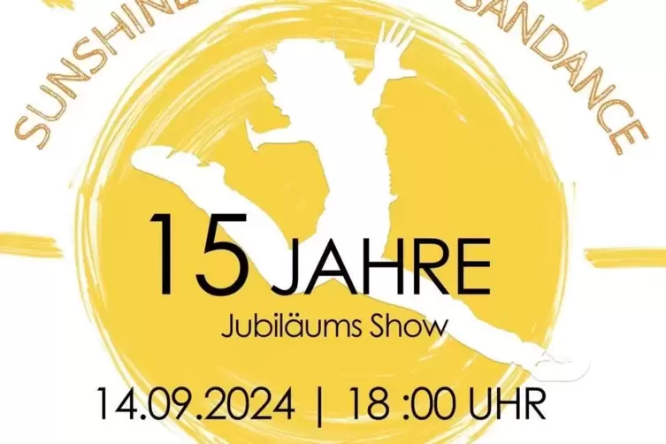 Das Plakat zur Jubiläums-Show.