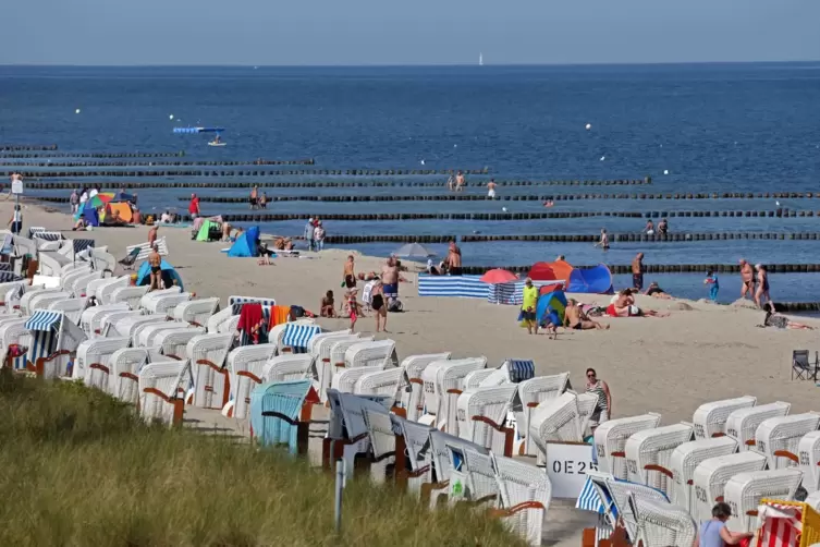 Sommerwetter an der Ostsee