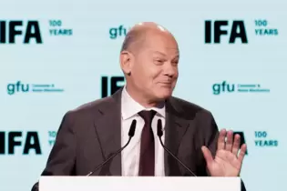 IFA-Eröffnungsgala mit Bundeskanzler Scholz