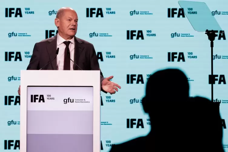 IFA-Eröffnungsgala mit Bundeskanzler Olaf Scholz