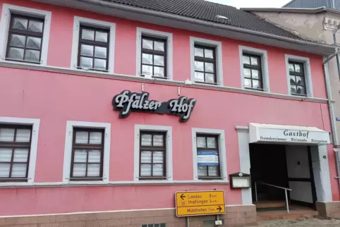 Der Pfälzer Hof in Ingenheim.