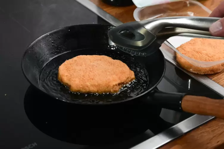 Es darf auch mal ein veganes Schnitzel sein. 