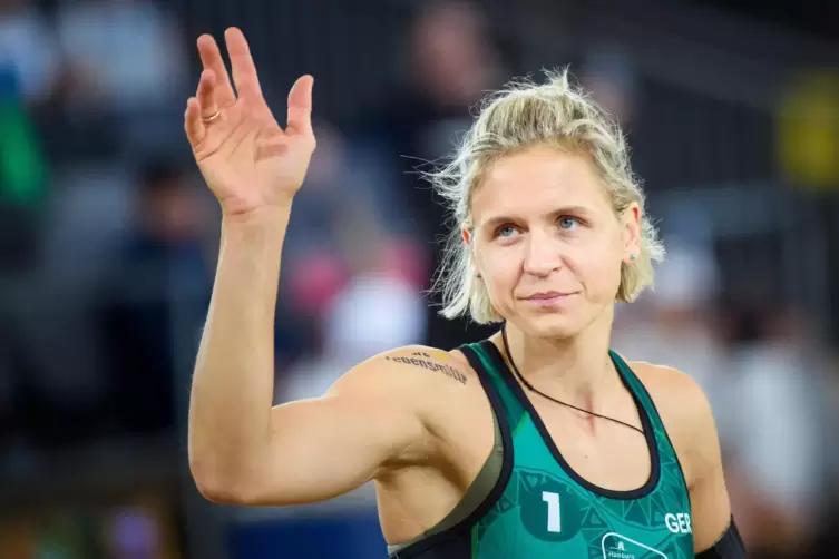 Beachvolleyballerin Laura Ludwig hat ihren Sport vorangebracht. 