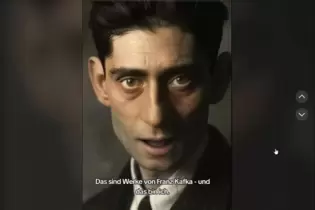 Auf der Plattform Tiktok teilen Nutzer zahlreiche von KI generierte Videos und Bilder über Franz Kafka und seine Werke.