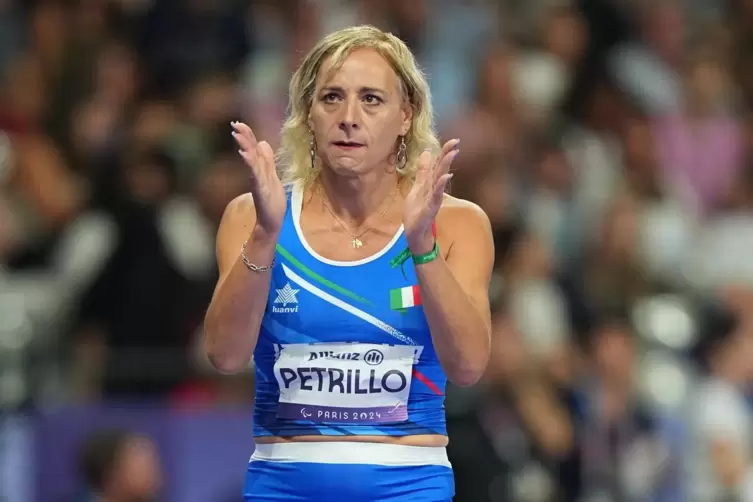  Valentina Petrillo (51) trat früher als Mann an. 