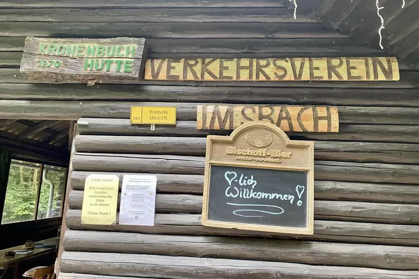 Die Hütte gehört dem Imsbacher Verkehrsverein.