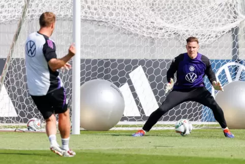 Fußball - Training Nationalmannschaft