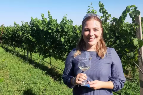 Denise Stripf hat ihr Jahr als Dürkheimer Weinprinzessin sehr genossen und freut sich nun darauf, den Wein auf Pfalzebene zu rep