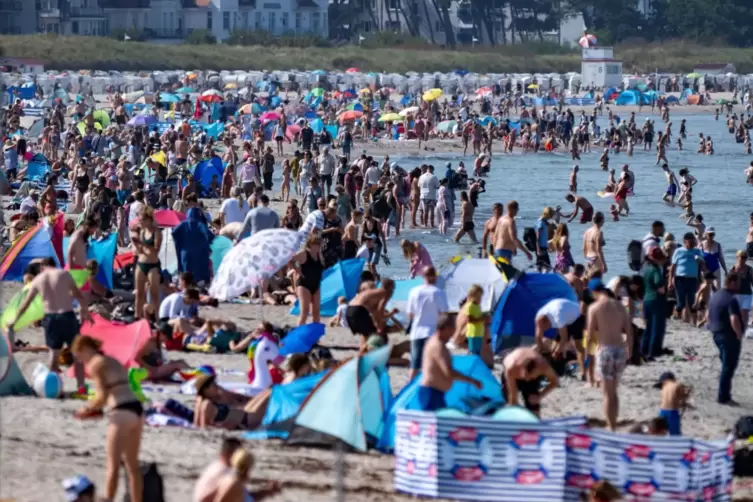 Sommerwetter an der Ostsee