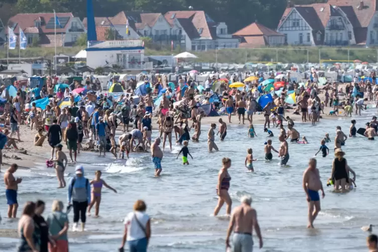 Sommerwetter an der Ostsee