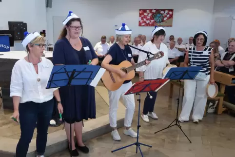 Leinen los: Das Team der Familienbildungsstätte (von links): Susi Auer, Jeanette Ganter, Susanne Dausend-Thomas, Nicole Schuck u