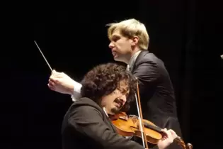 Olivier Pols stand am Puls der Pfalzphilharmonie.