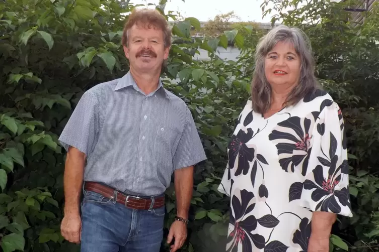 Sabine Gerhart und Thomas Worst werden wieder an der Spitze der Ortsgemeinde Berg agieren.