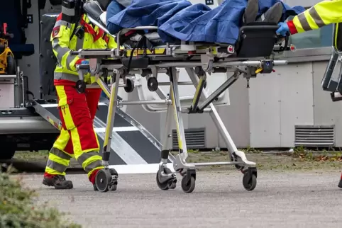 Krankentransport: Mehrere Festbesucher kamen in die Klinik. 