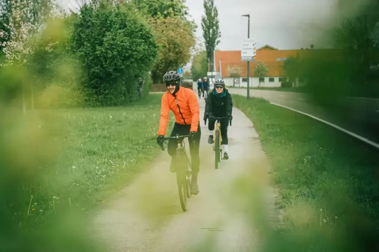 Guide Max Marquardt bei Gravelbike-Tour in Oberbayern