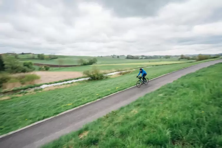 Gravelbiker in Oberbayern