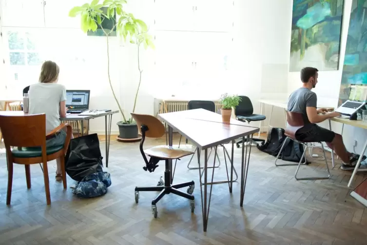 Arbeiten im Coworking Space