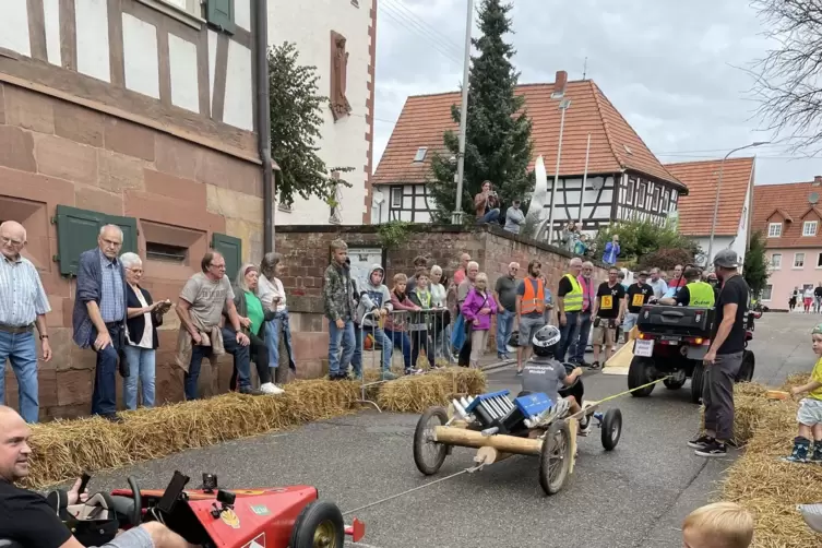 Eindrücke vom Seifenkistenrennen in Minfeld.