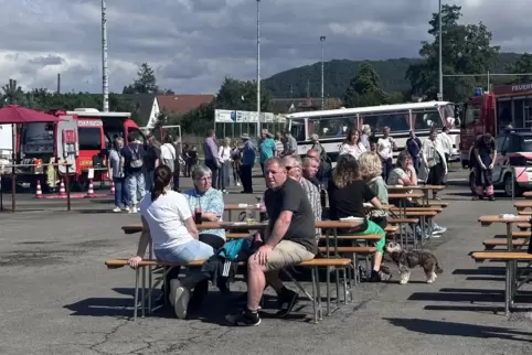 Am Werner-Odenwald-Platz in Bruchmühlbach konnten die Besucher unter anderem einen Einblick in die Arbeit der Freiwilligen Feuer