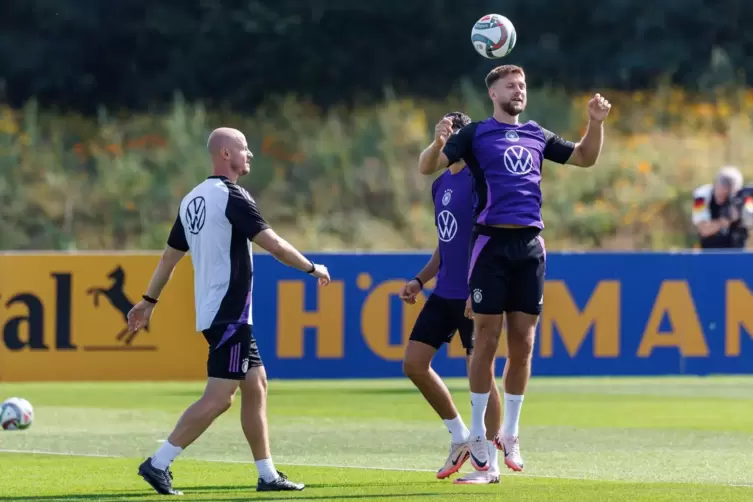 Fußball - Training Nationalmannschaft