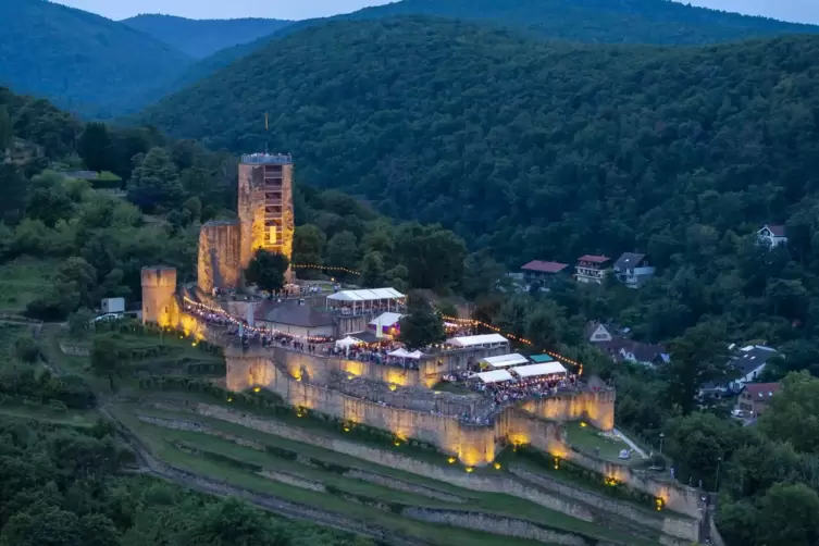 Der letzte Sanierungsabschnitt der Burg ist fertig gestellt. 