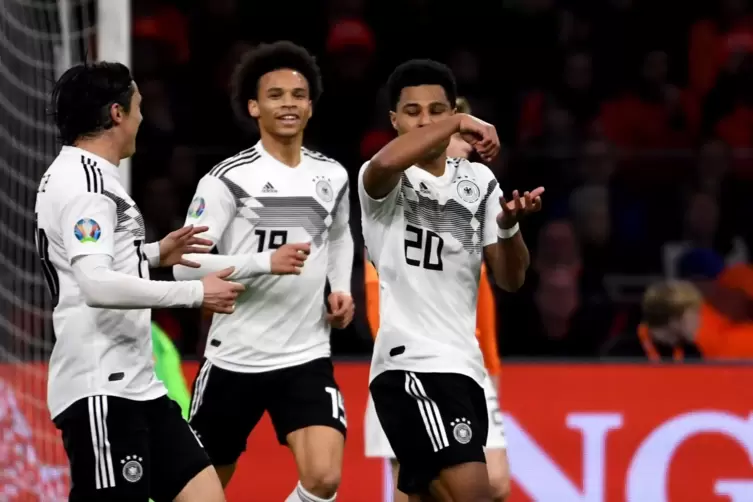 Schulz, Sane und Gnabry