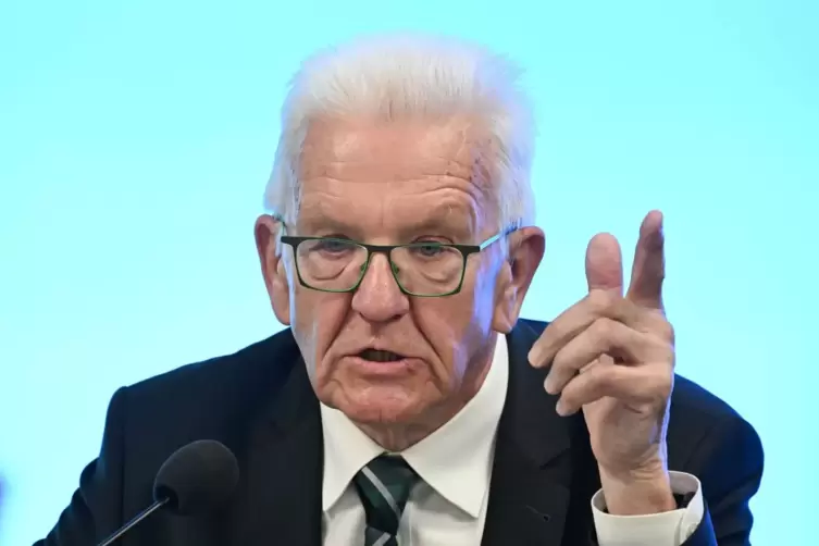 Baden-württembergischer Ministerpräsident Winfried Kretschmann