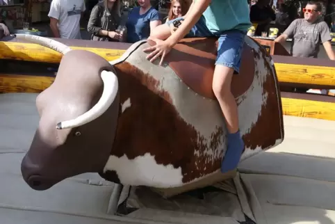 Bullriding: Wer bleibt am längsten im Sattel?