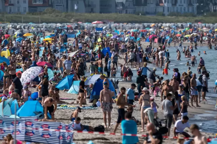 Sommerwetter an der Ostsee