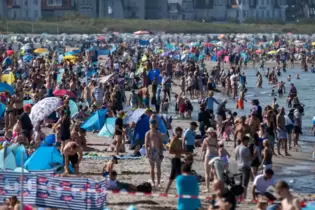 Sommerwetter an der Ostsee