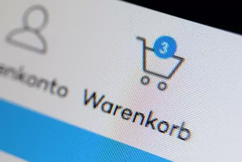 Warenkorb im Internet