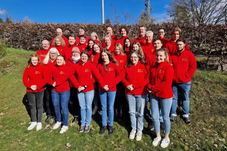 Das Blasorchester des Musikvereins Königsbach in seiner aktuellen Besetzung.