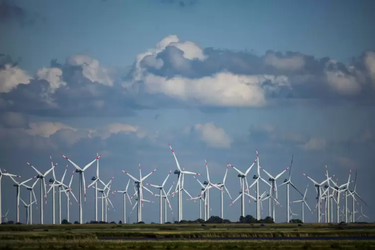 Windpark an der Nordsee