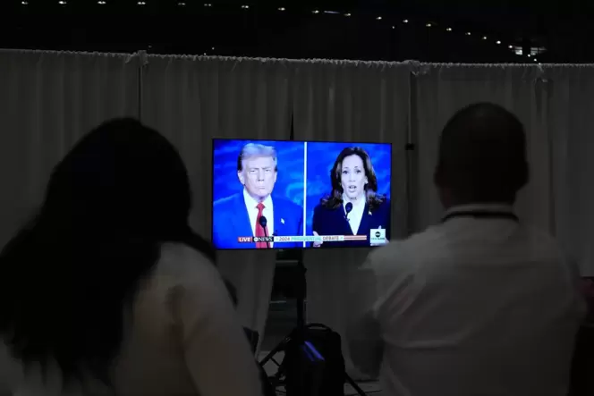 Showdown: Die TV-Debatte war das erste Aufeinandertreffen von Kamala Harris und Donald Trump.