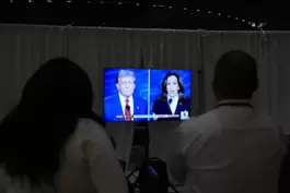 Showdown: Die TV-Debatte war das erste Aufeinandertreffen von Kamala Harris und Donald Trump.