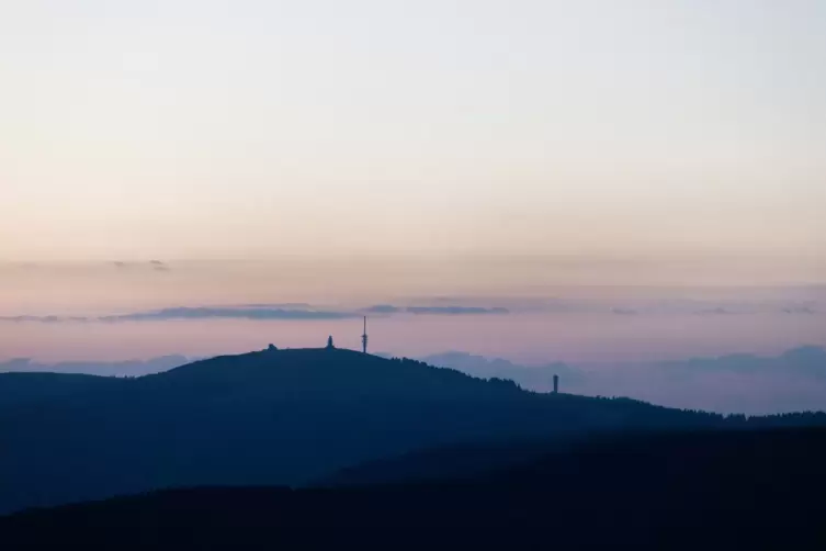 Sonnenaufgang über dem Schwarzwald