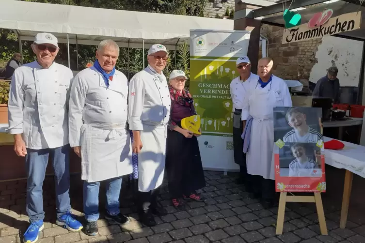 Kommen auch in diesem Jahr wieder zum Böchinger Herbst: einige Mitglieder des Clubs der Köche Südpfalz. 