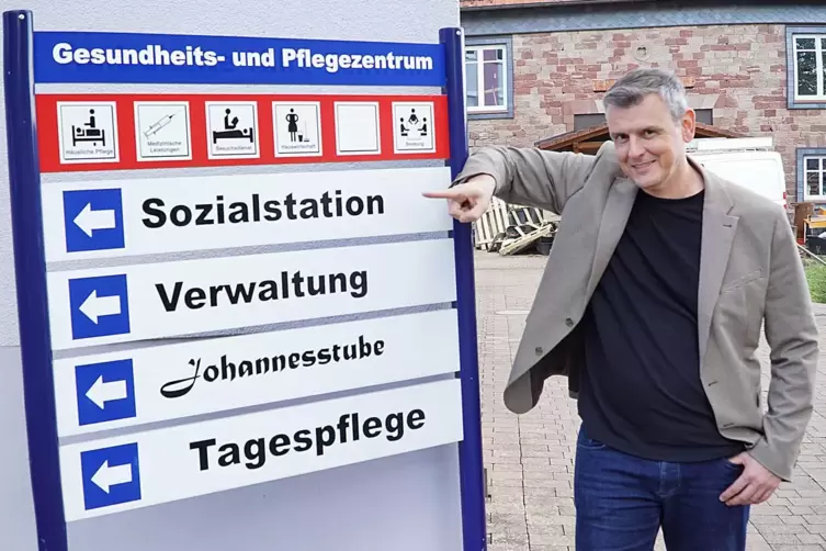 Weist den Weg in eine gemeinsame Zukunft: Frank Jüllig, Geschäftsführer der Ökumenischen Sozialstation Thaleischweiler-Fröschen/