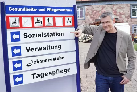 Weist den Weg in eine gemeinsame Zukunft: Frank Jüllig, Geschäftsführer der Ökumenischen Sozialstation Thaleischweiler-Fröschen/