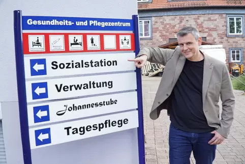 Frank Jüllig, Geschäftsführer der Ökumenischen Sozialstation Thaleischweiler-Fröschen/Zweibrücken-Land, führt bereits jetzt die 