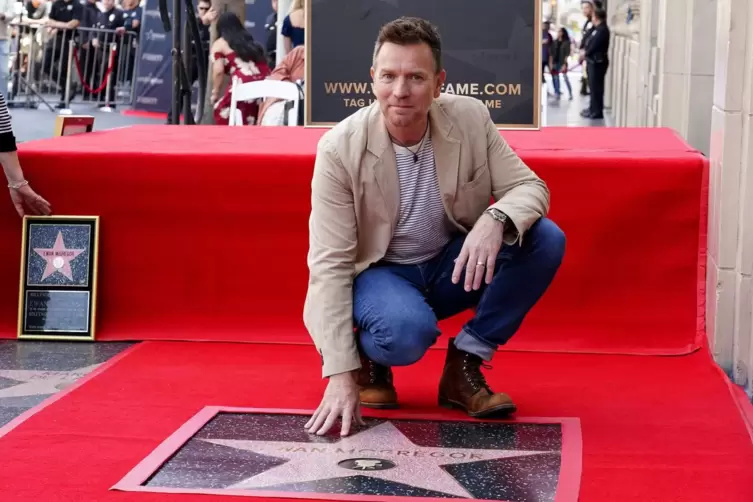 Ewan McGregor bekommt Stern auf Walk of Fame